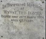 DAVIES Wynne Ted 1922-1964
