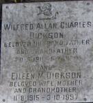 DICKSON Wilfred Allan 1911- & Elinee M. 1915-1997