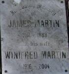 MARTIN James 1911-1983 & Winifred 1916-2004