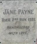 PAYNE Jane -1961
