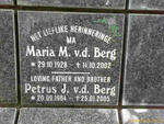 BERG Petrus J., v.d. 1964-2005 & Maria M. 1928-2002