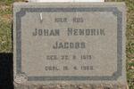 JACOBS Johan Hendrik 1919-1969