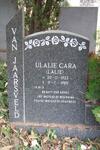 JAARSVELD Ulalie Cara, van 1923-1989