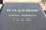 WILLEMSE Anna Sophia 1932-2004