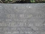HELM Anna Frederika nee ANDERSON 1843-192? :: HELM Henry William  1936-?