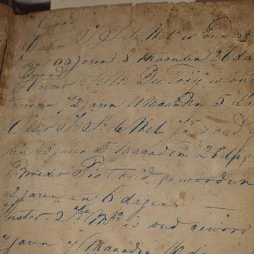 DE WET Jacobus Stephanus *1782 x DU TOIT Susanna Magdalena *1788 DE WET Jacobus Stephanus *1782 x DU TOIT Susanna Magdalena *1788