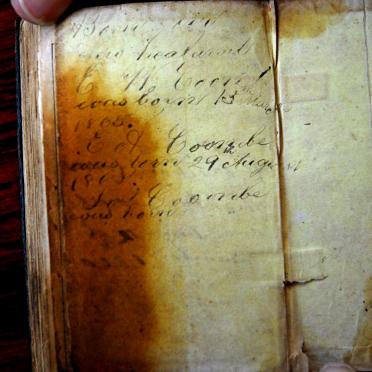 COOMBE Richard & Emily WILLS born 1837 married 1860 COOMBE Richard & Emily WILLS born 1837 married 1860